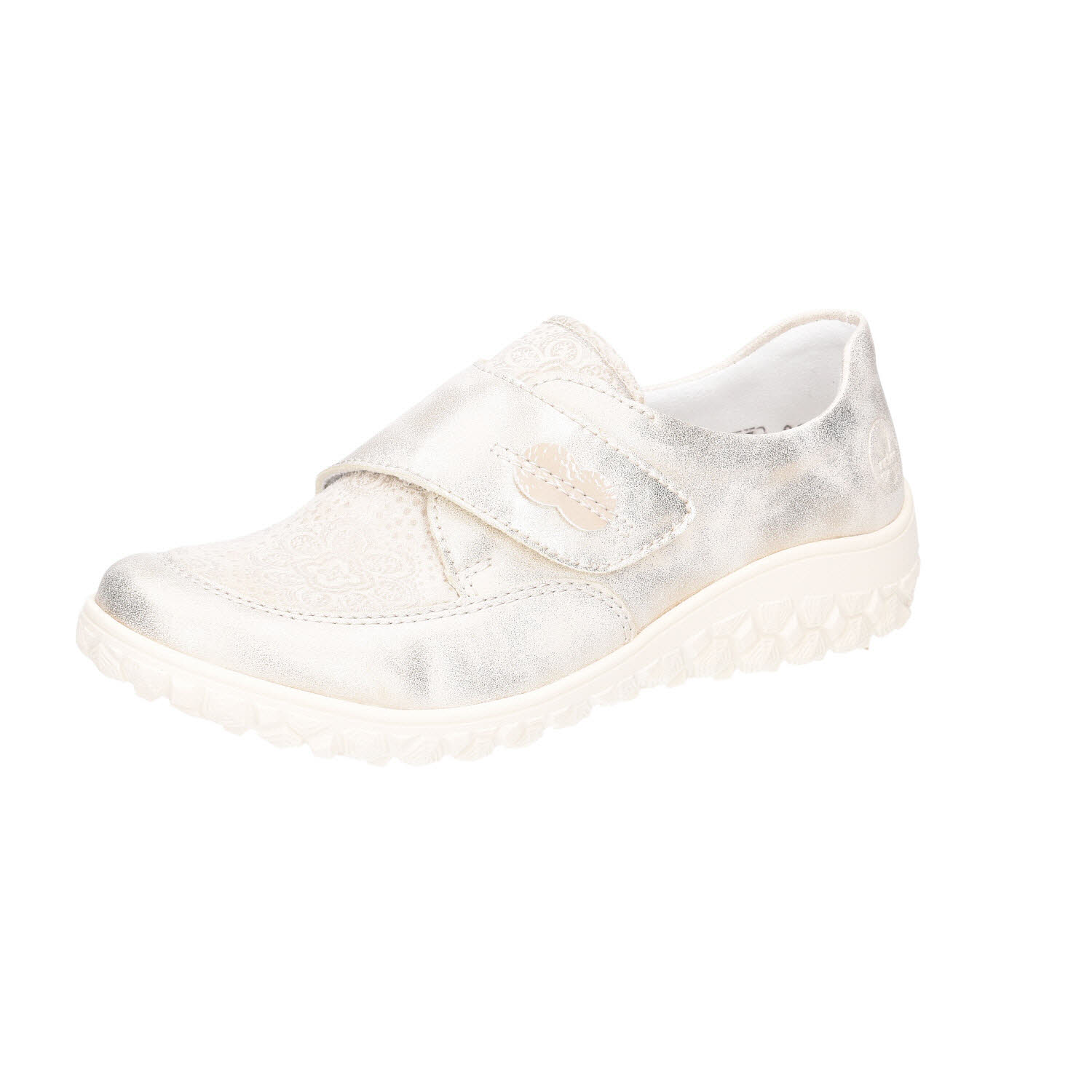 Rieker Halbschuhe Klett Weite H Gold Weite H