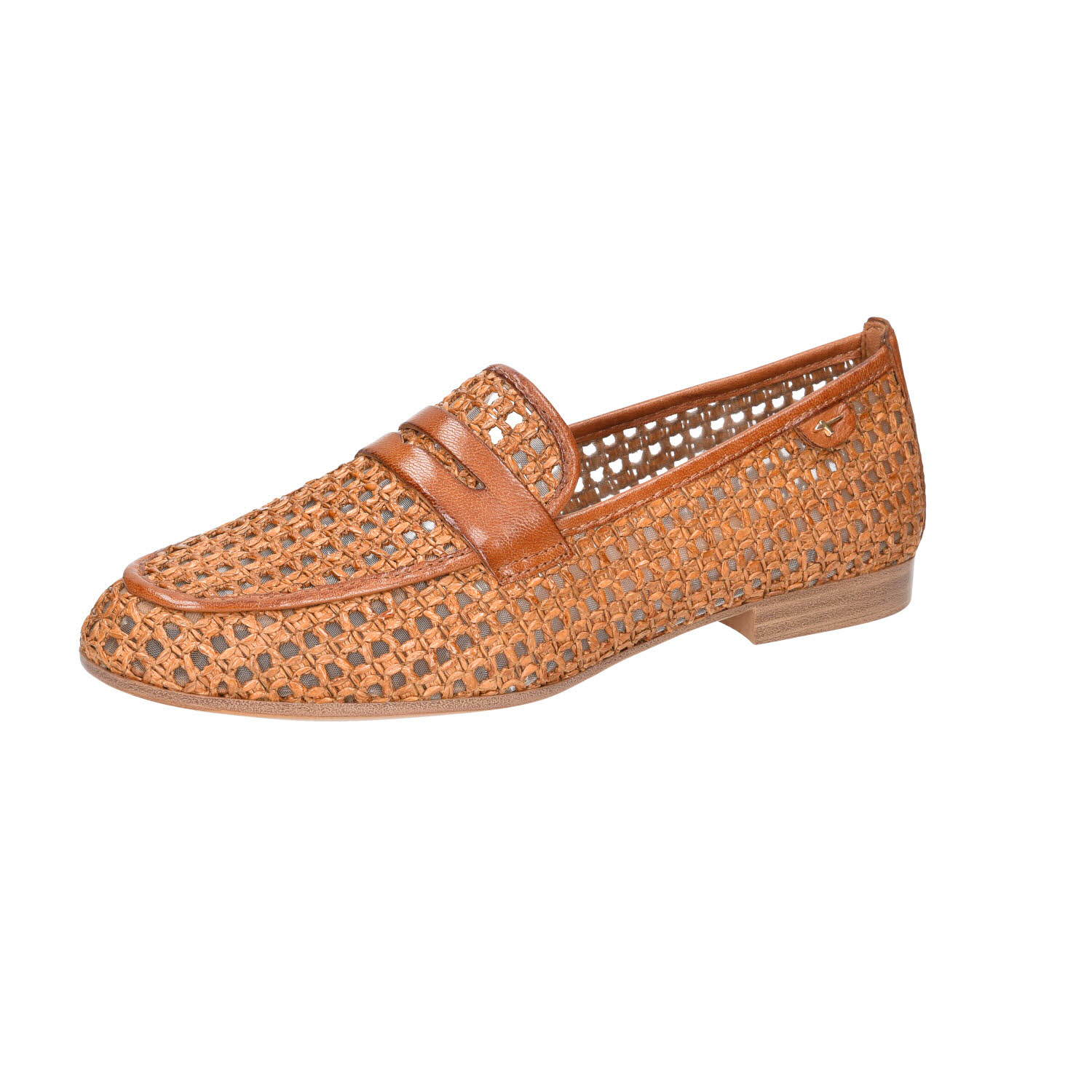 Tamaris Slipper Flecht Cognac braun