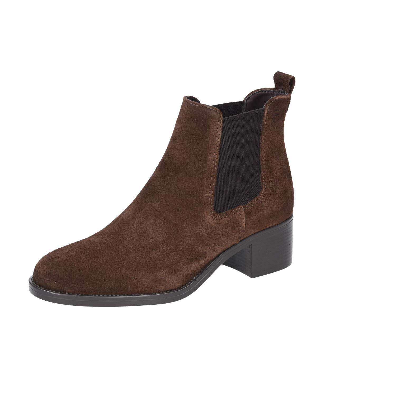 Tamaris Chelsea Boots Mocca Suede braun