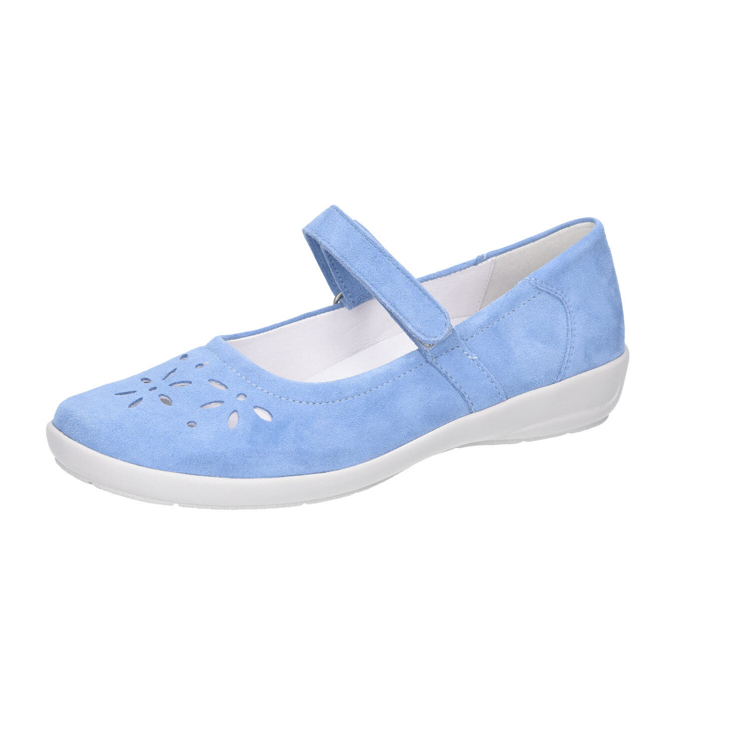 Semler Flora aqua Weite H blau Weite H