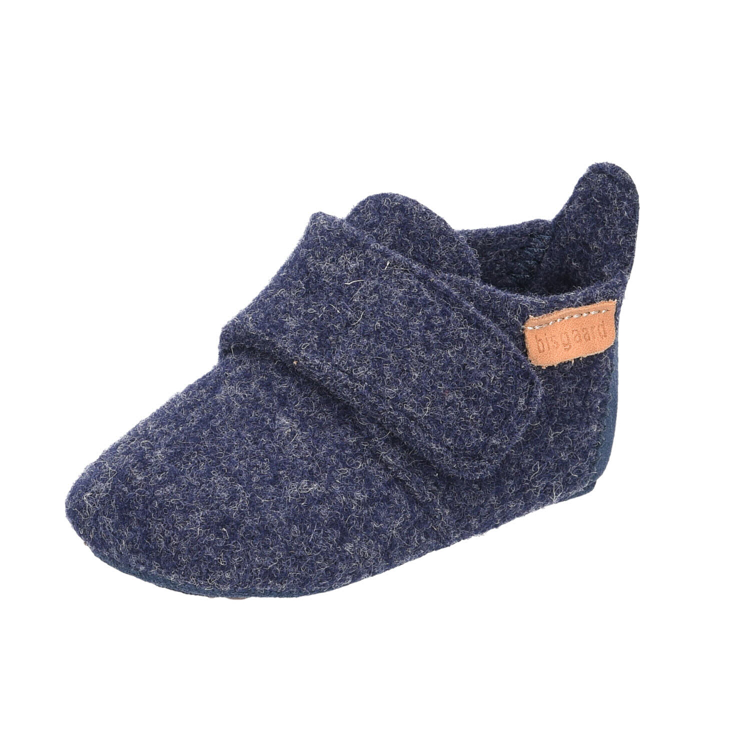 Bisgaard Lauflerner Hausschuhe Filz Blue blau Bild 1