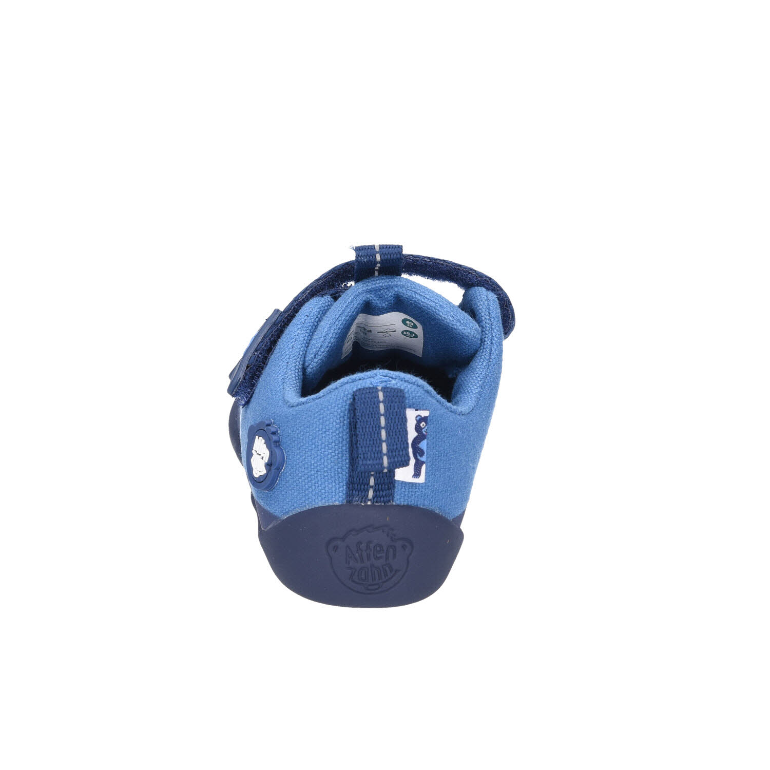 Affenzahn Lucky Bär Baumwolle Barfuss blau Bild 13