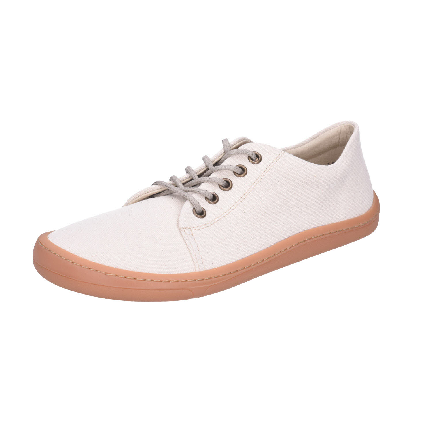 Froddo Adult Barefoot Vegan Leinen white beige WMS-Mittel