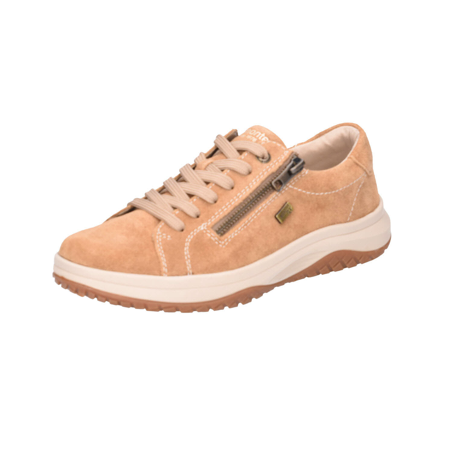 Remonte Ledersneaker Camel beige Weite G