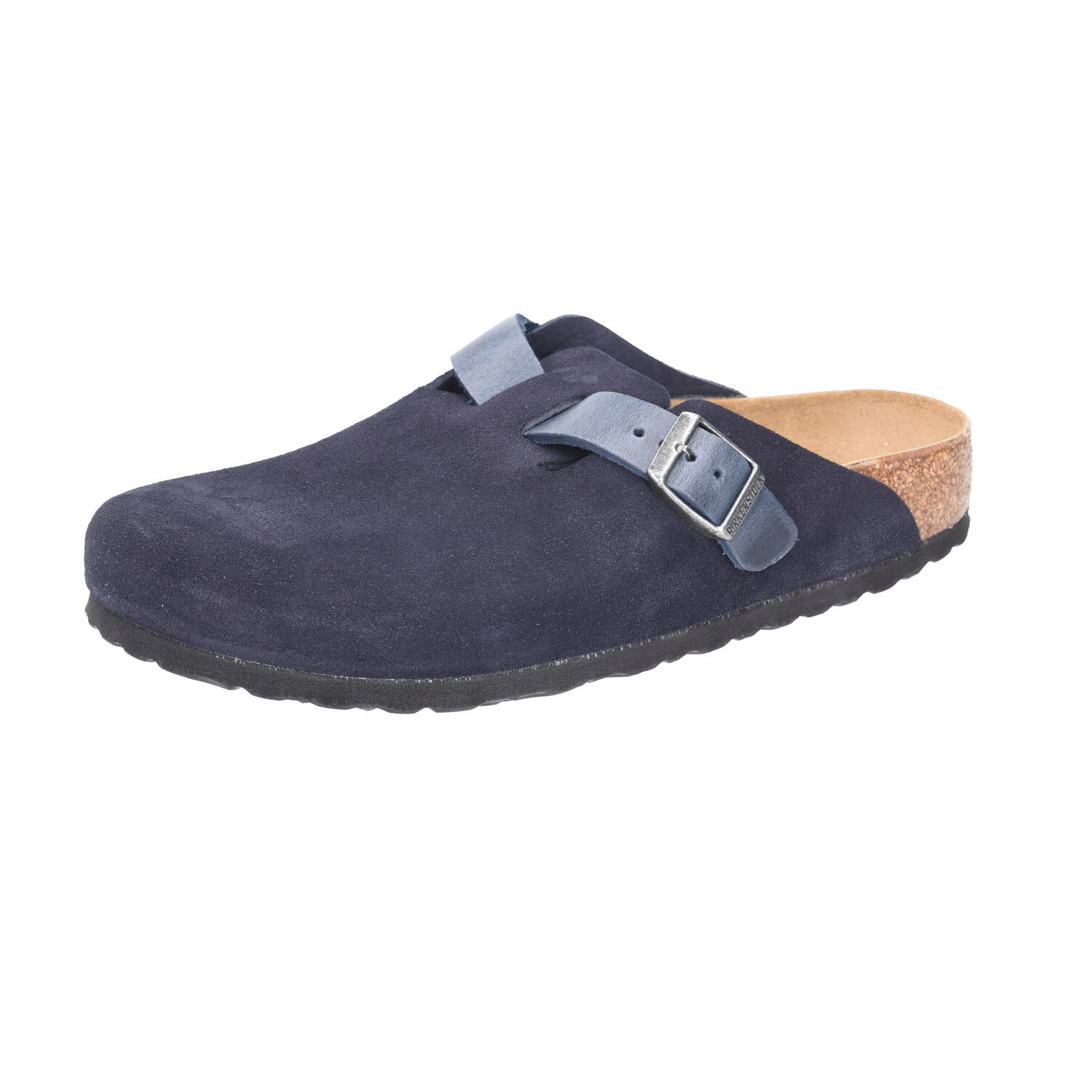 Birkenstock Boston Mixed Leather blau Bikenst normal