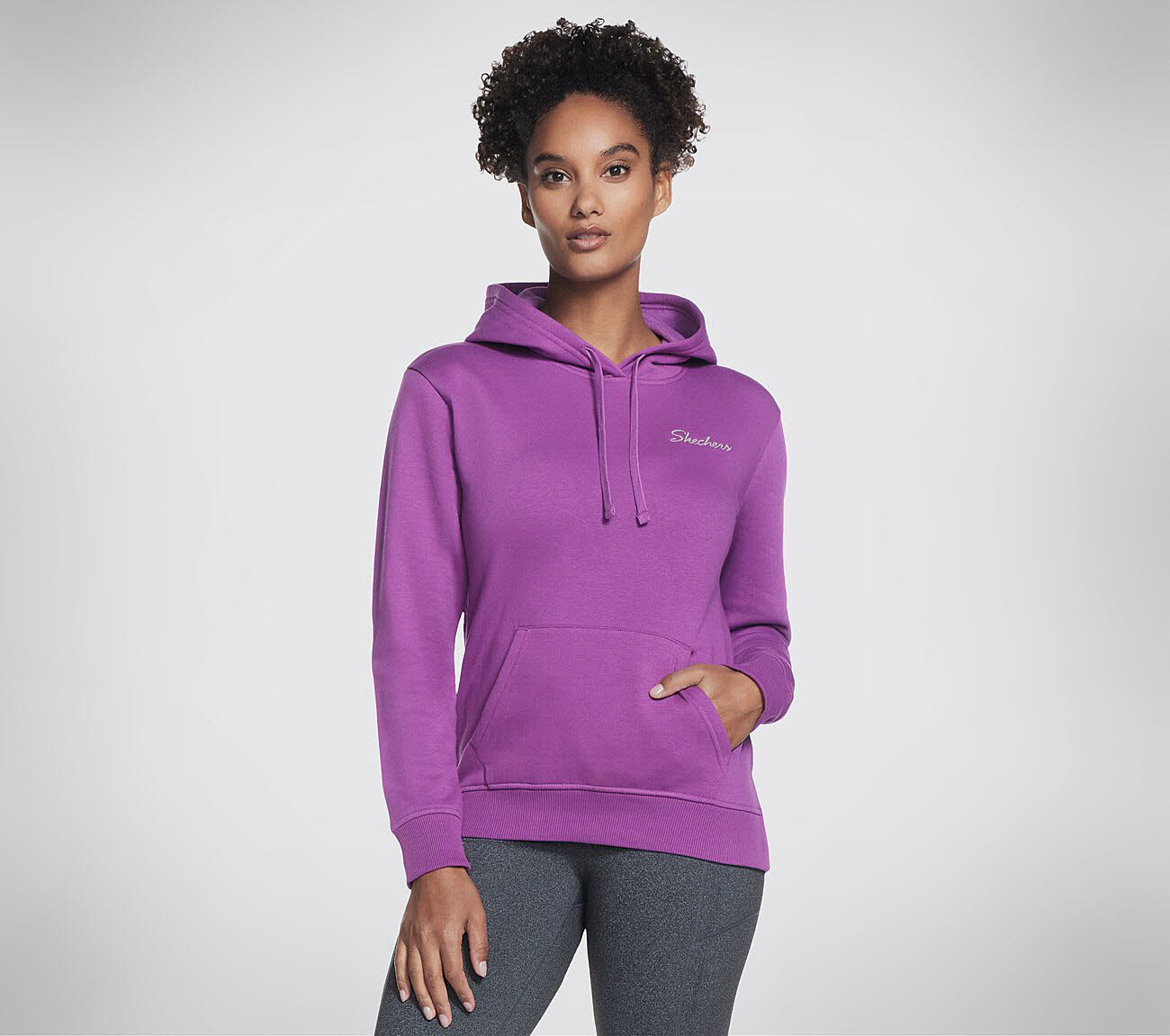 Skechers Signature Hoodie Hyacinth Violet violett