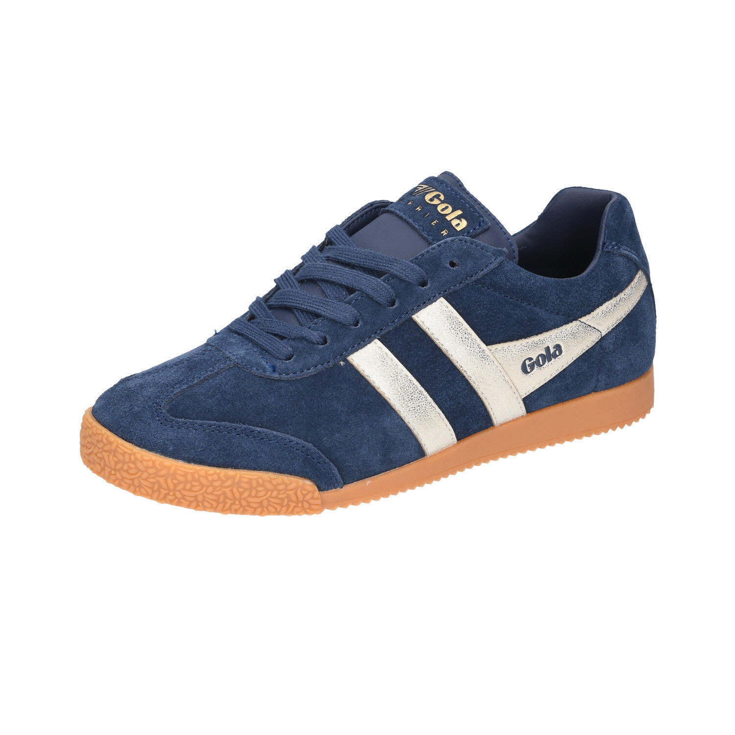 Gola Harrier Mirror Navy/Gold/Gum blau