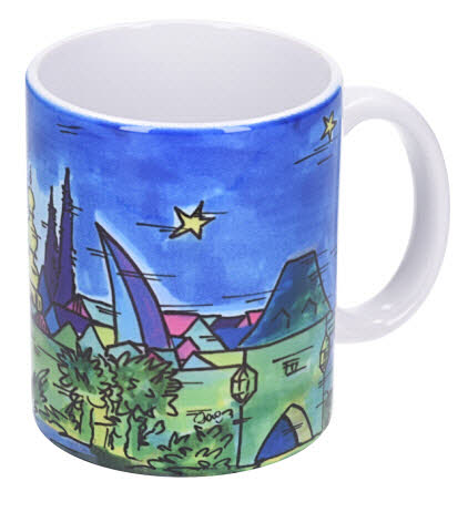 Kuckuck & Co. Tasse Soest Türme Striche dunkelbla Bild 2