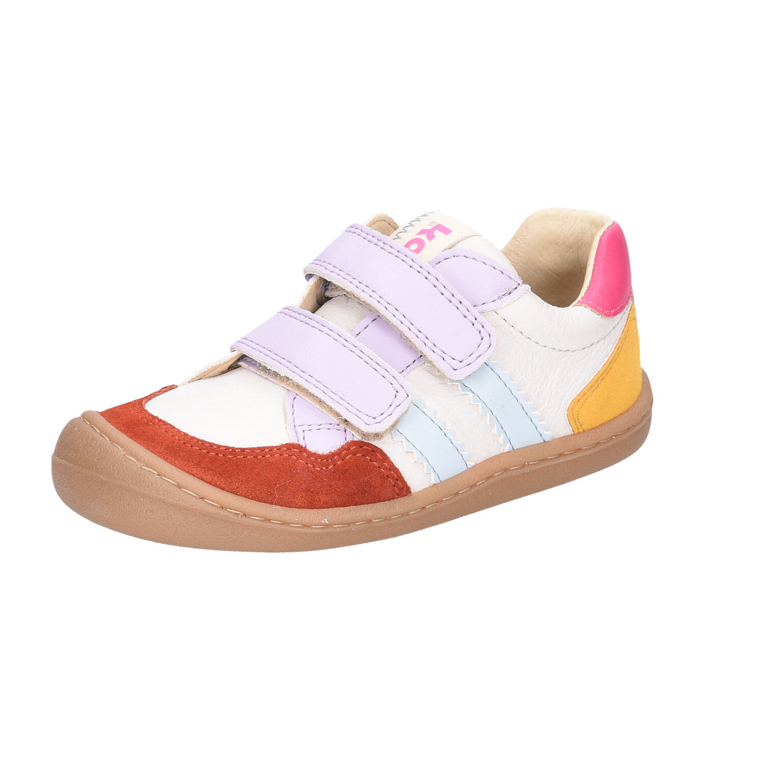 Koel4Kids Korkid Medium Sneaker Barefoot Violet mehrfarbig
