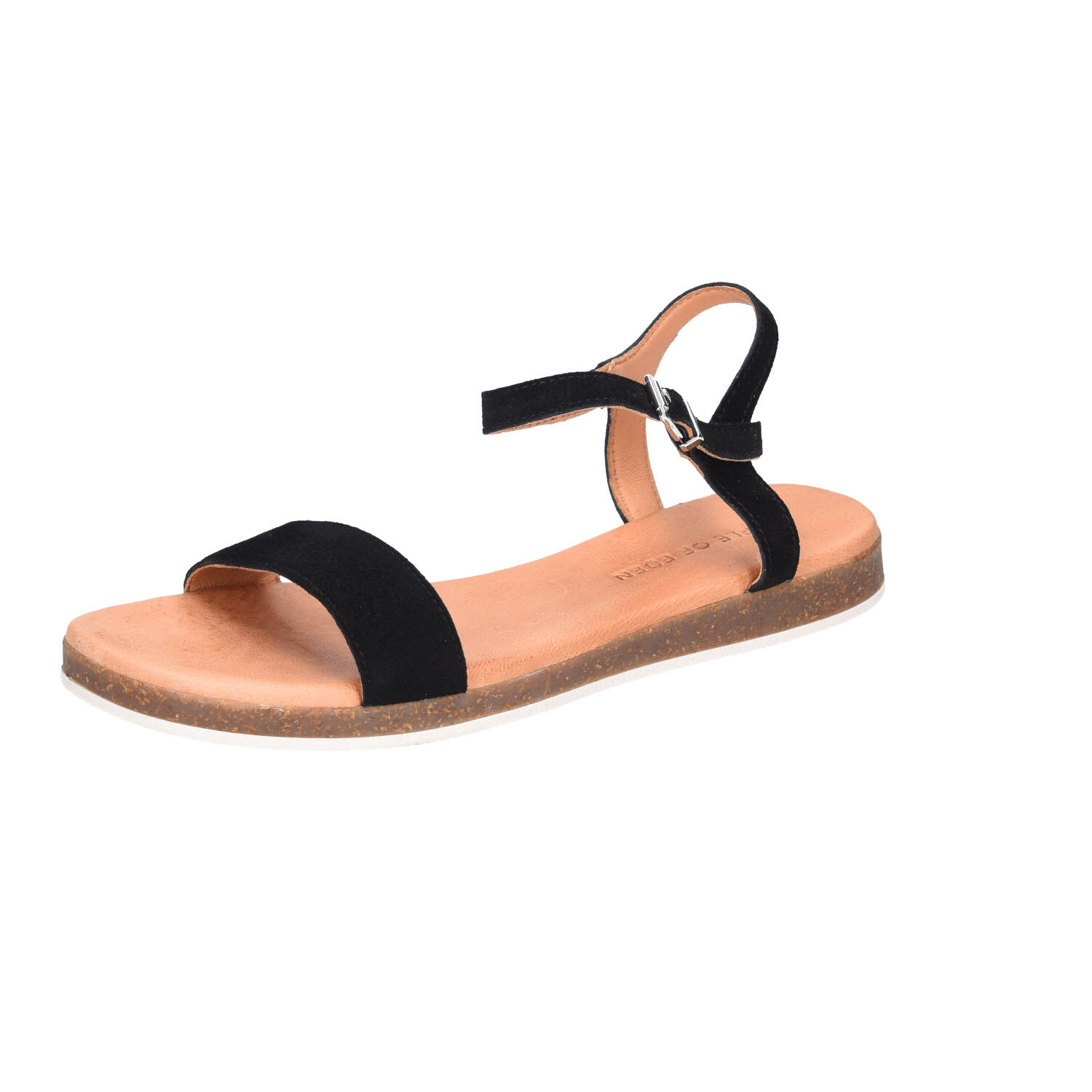 Apple of Eden Isa Goat Suede Leather schwarz