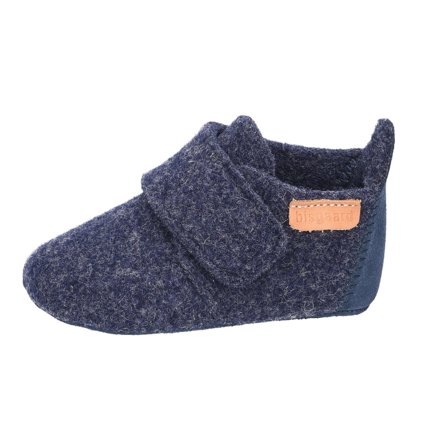 Bisgaard Lauflerner Hausschuhe Filz Blue blau Bild 2