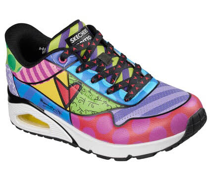 Skechers UNO Britto Collab Slip-Ins mehrfarbig