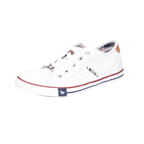 Mustang Damen Schnürschuh weiß weiß