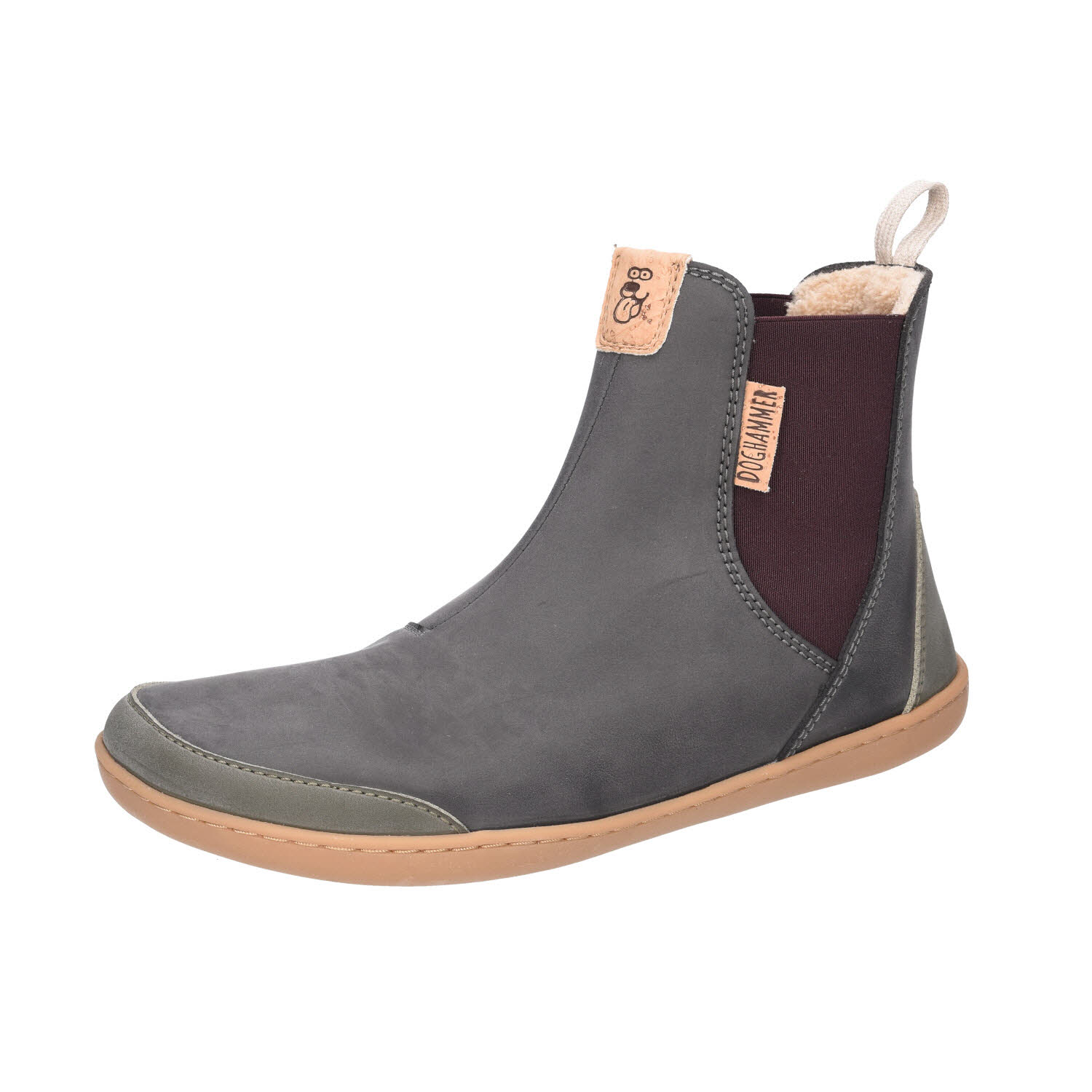 DOGHAMMER Terrar Chelsea Vegan | grey grau