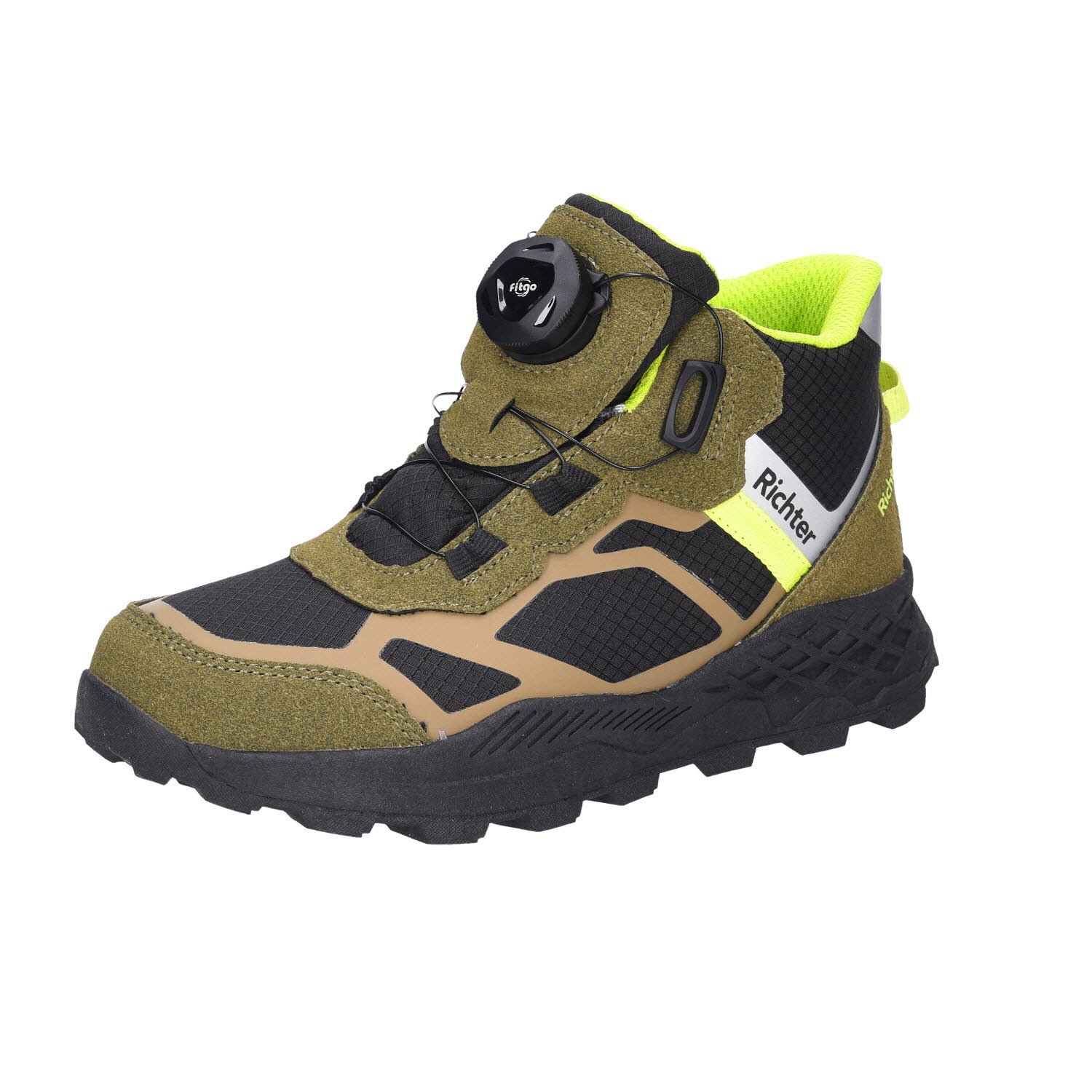 Richter Kinderschuhe Halbschuh Tex grün WMS-Mittel