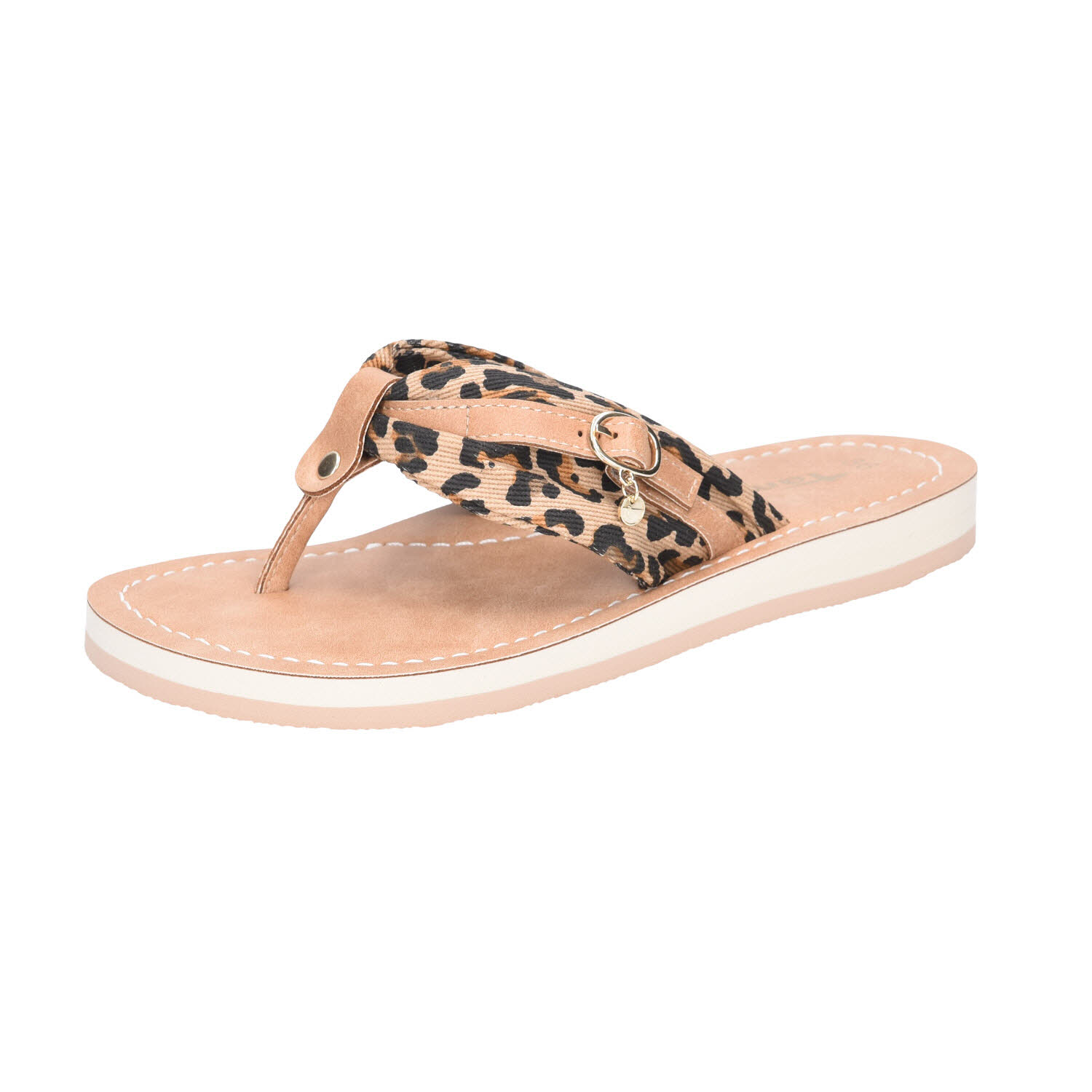 Tamaris Pantolette Leopard beige