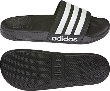 Adidas ADILETTE SHOWER,CBLACK/FTWWHT/CBLAC schwarz