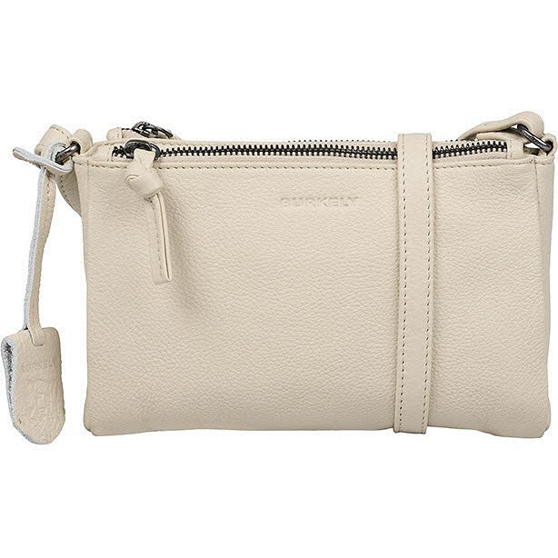 Burkely Double zip Crossbody Off White beige