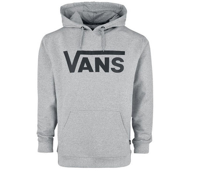 Vans Kids Classic Hoodie Grey weiß