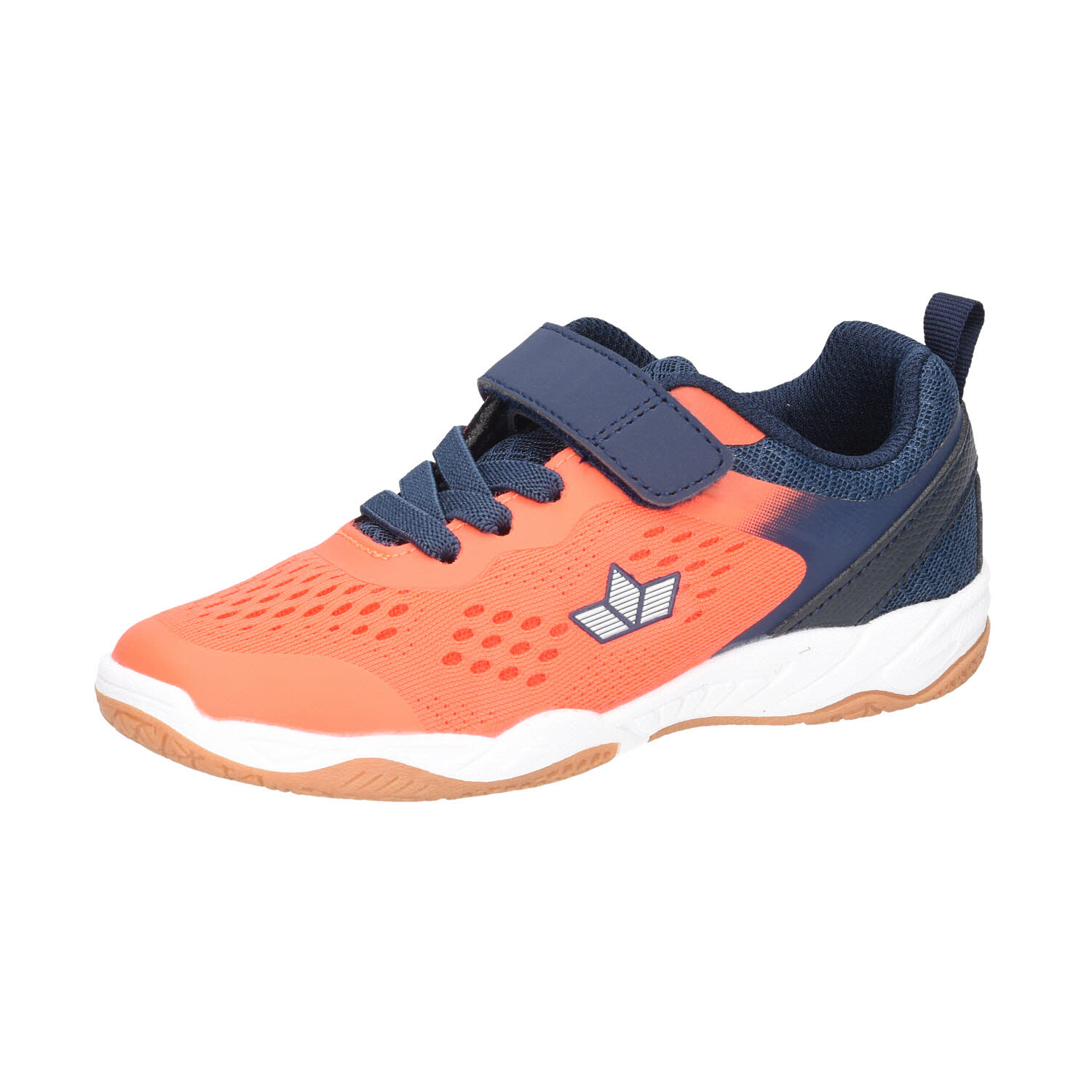 Lico Hallenschuh Orange/Marine orange