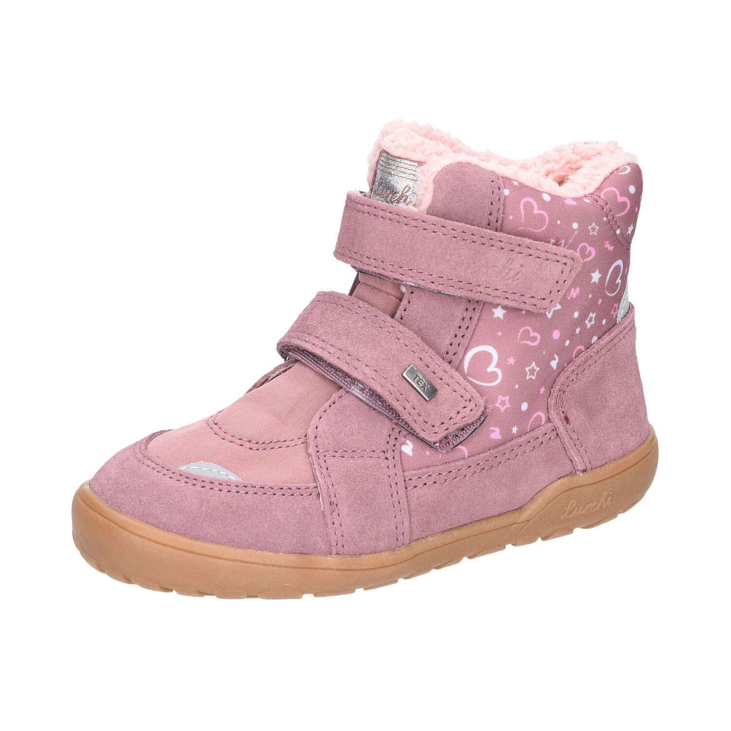 Lurchi Jilly Barefoot Tex warm Rose pink WMS-Mittel