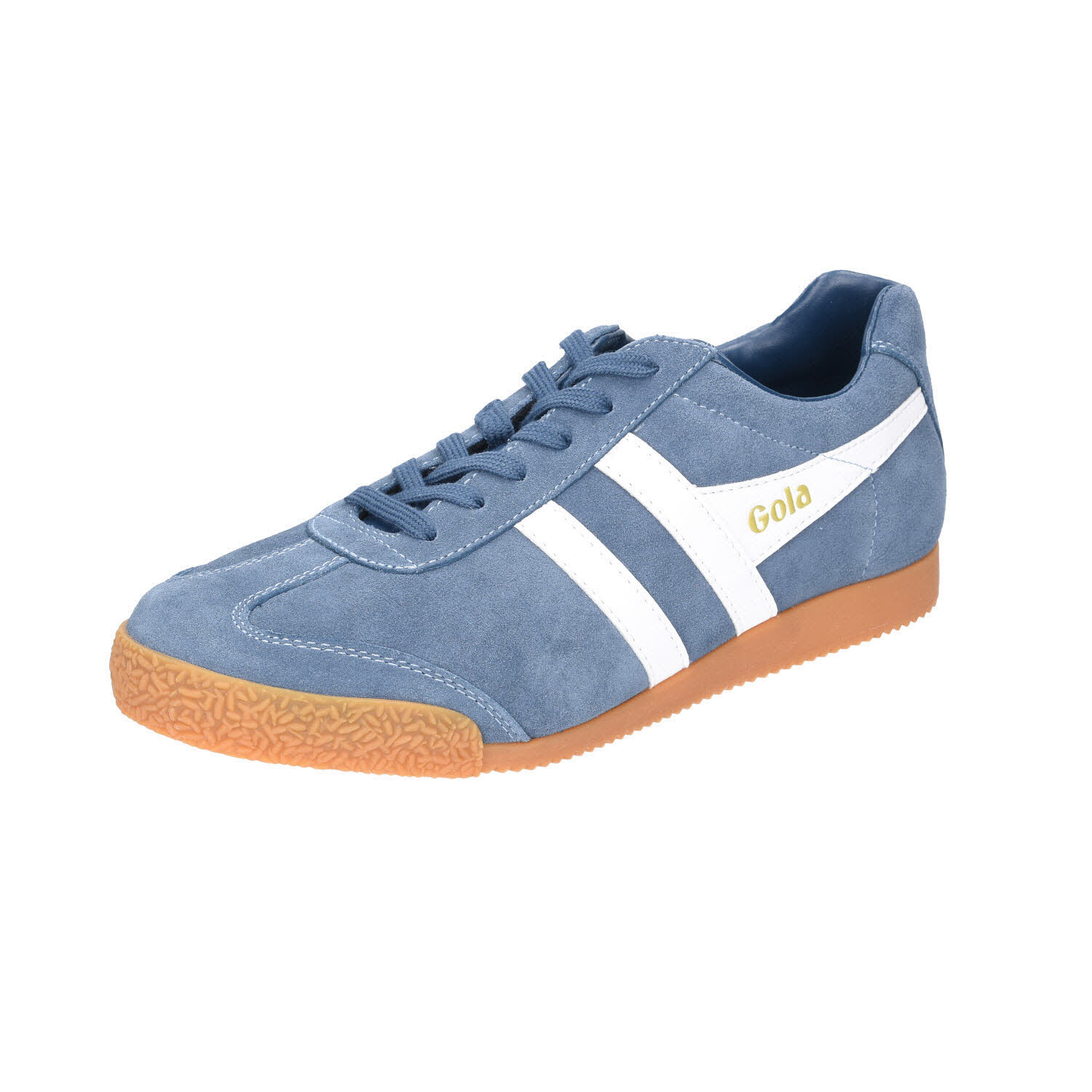 Gola Harrier Suede Baltic White blau