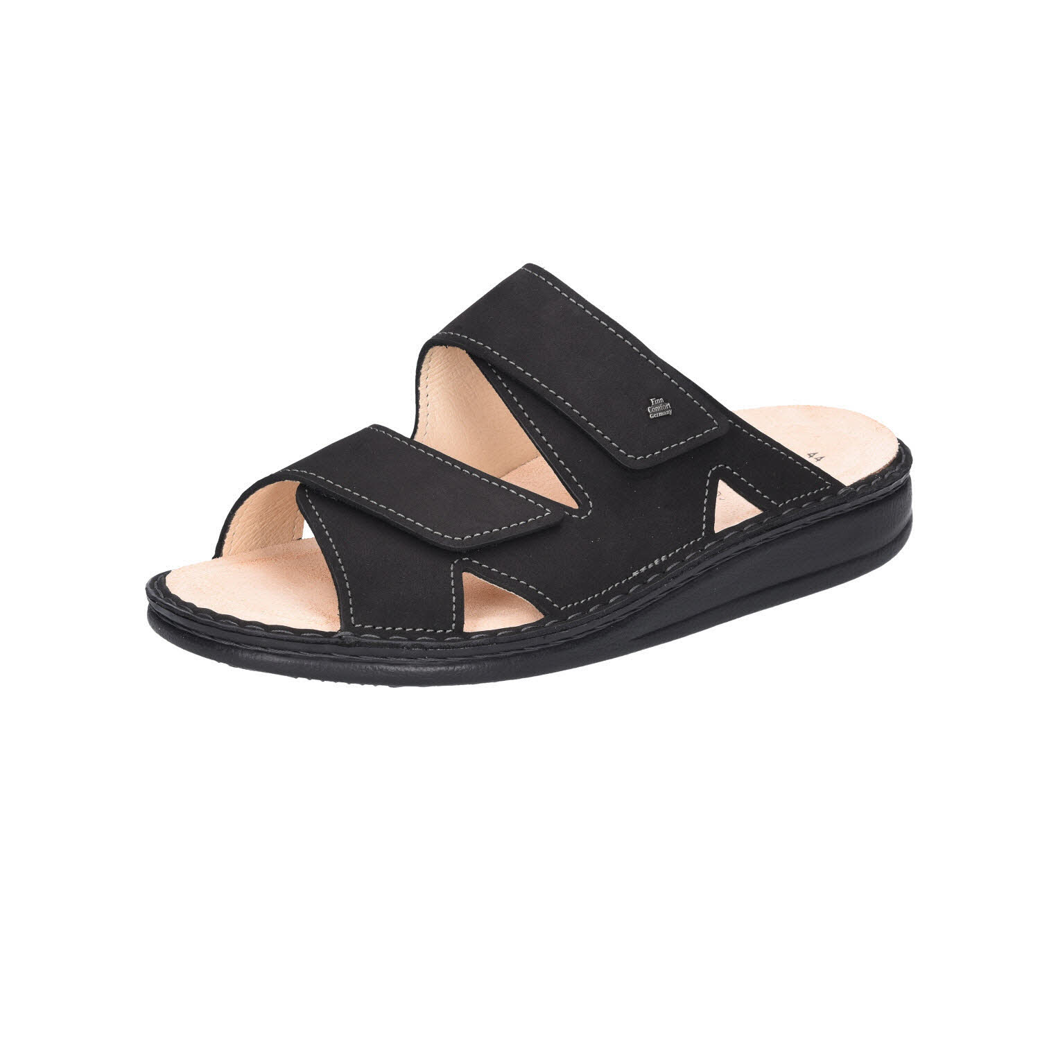 FinnComfort Danzig-Soft Bison schwarz