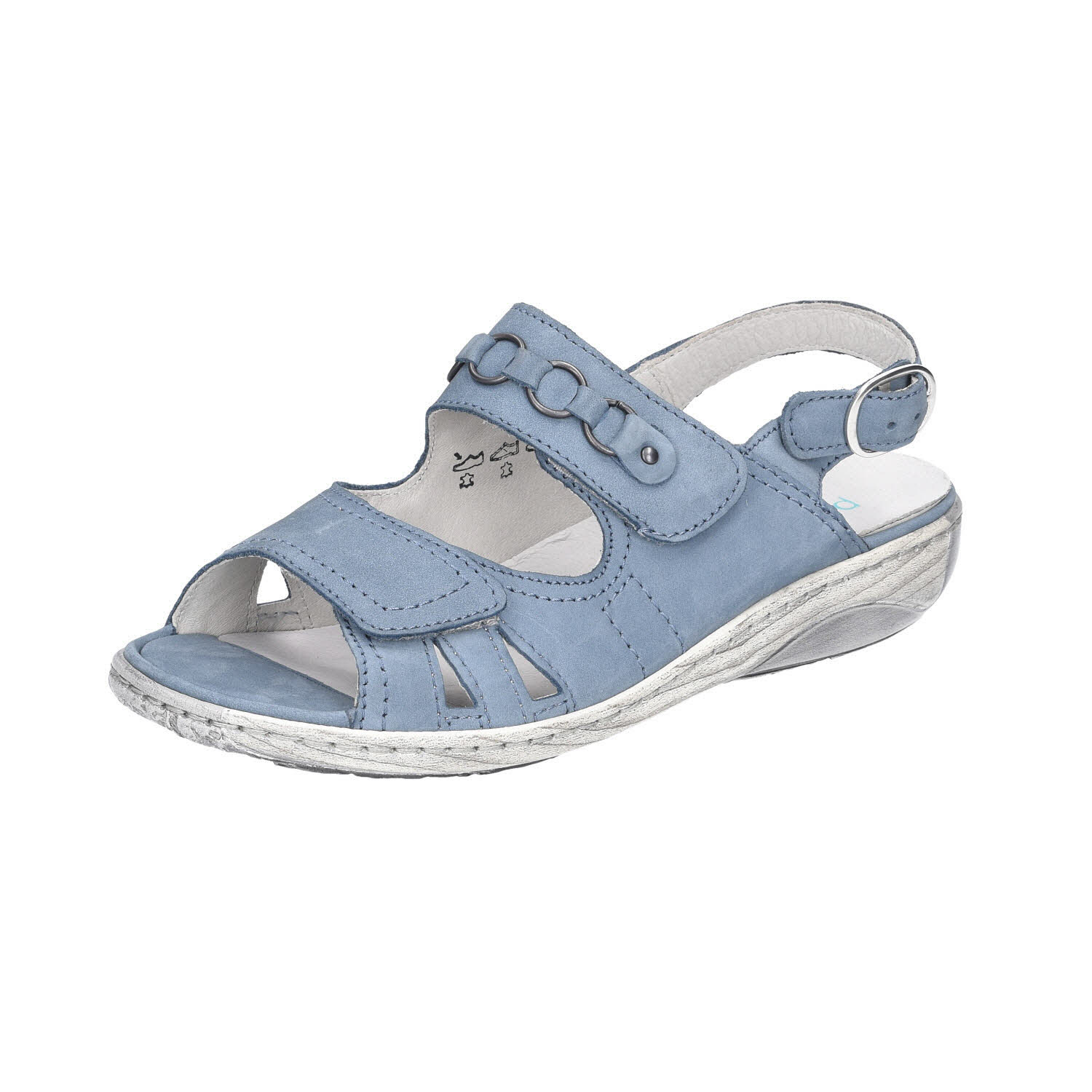 Waldläufer Garda Denim Weite G blau Weite G