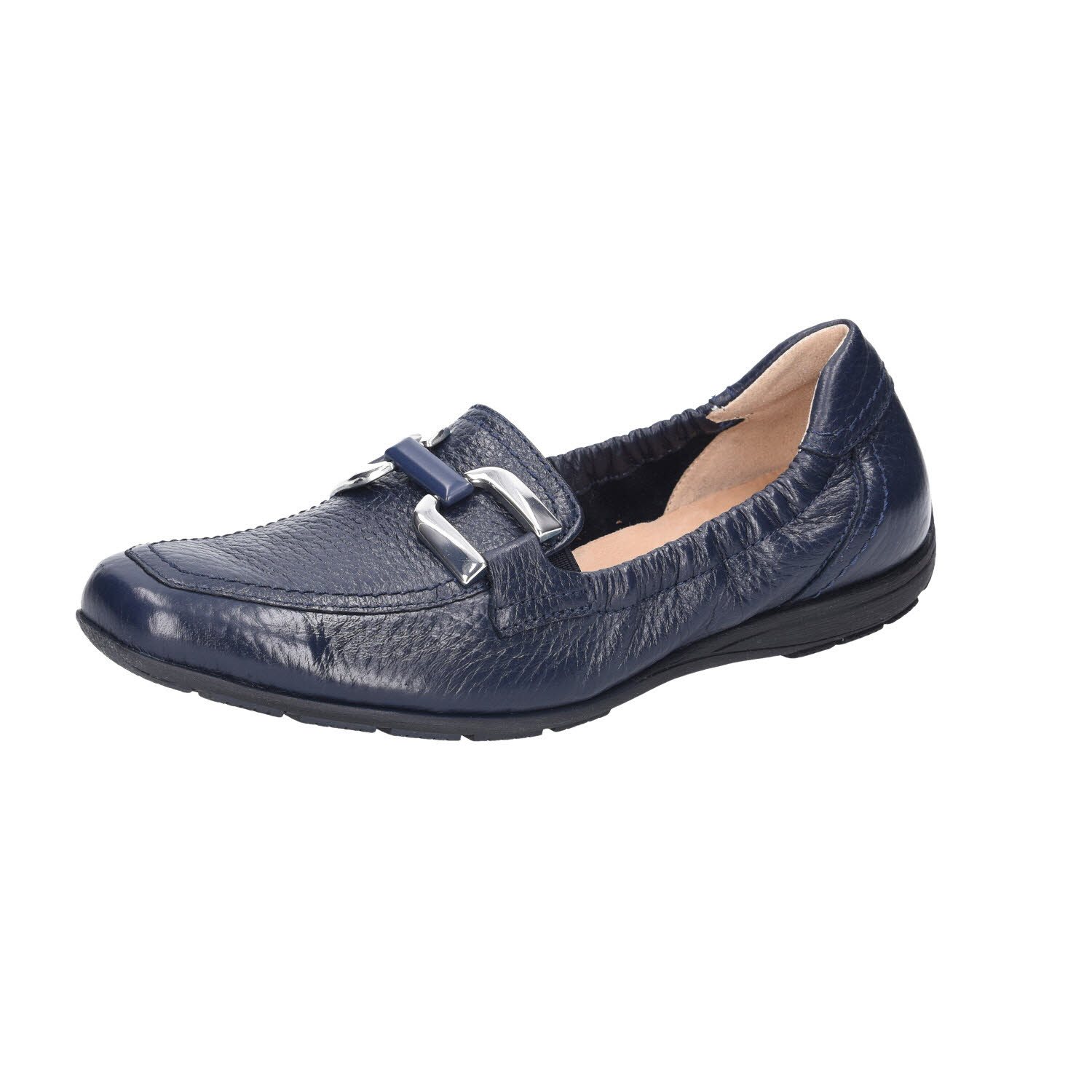 Caprice Ballerina Weite G Hirsch Leder blau Weite G
