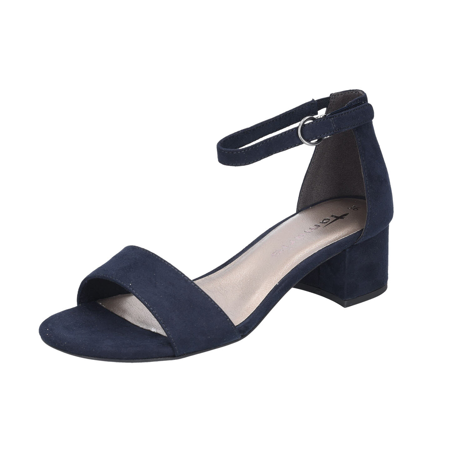 Tamaris Sandalette Riemchen Navy blau