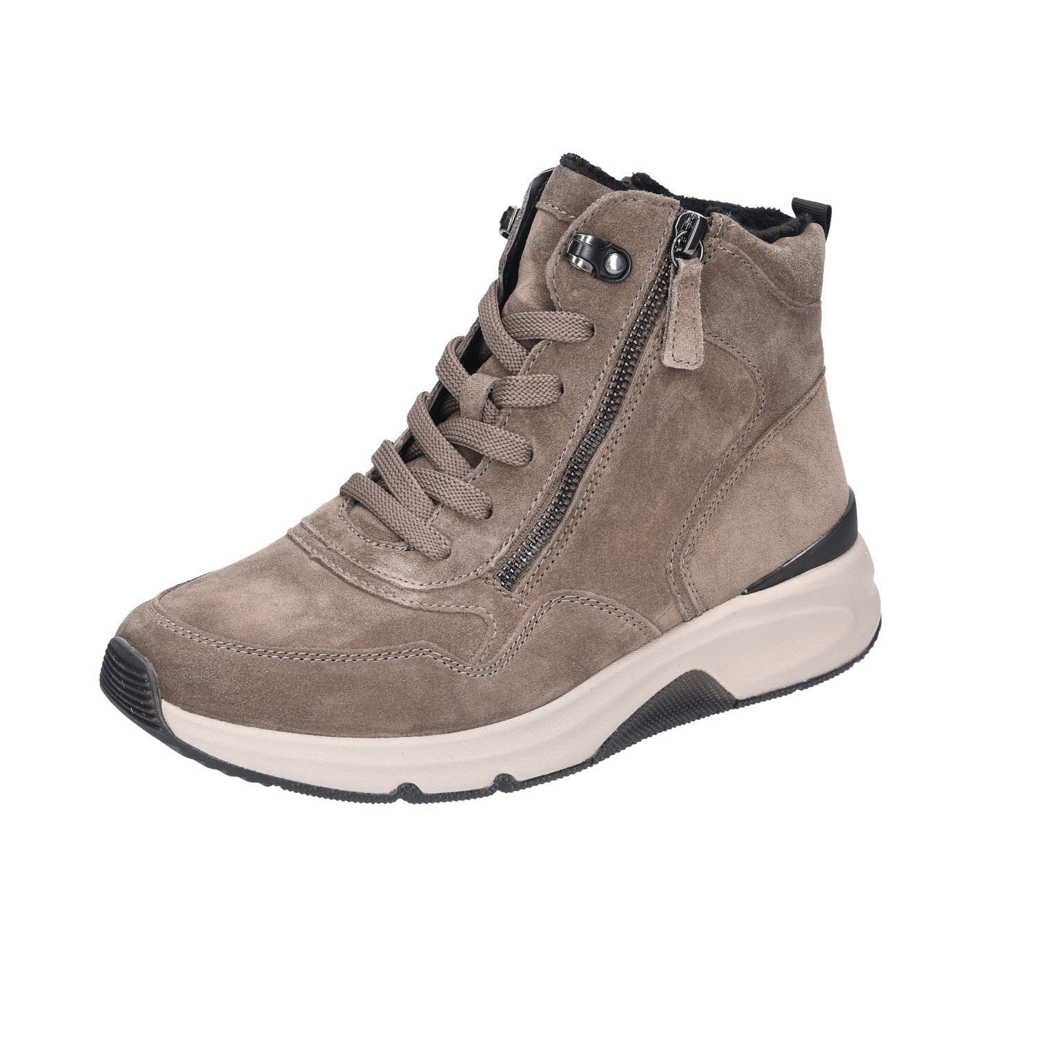 Rolling Soft Velourleder braun
