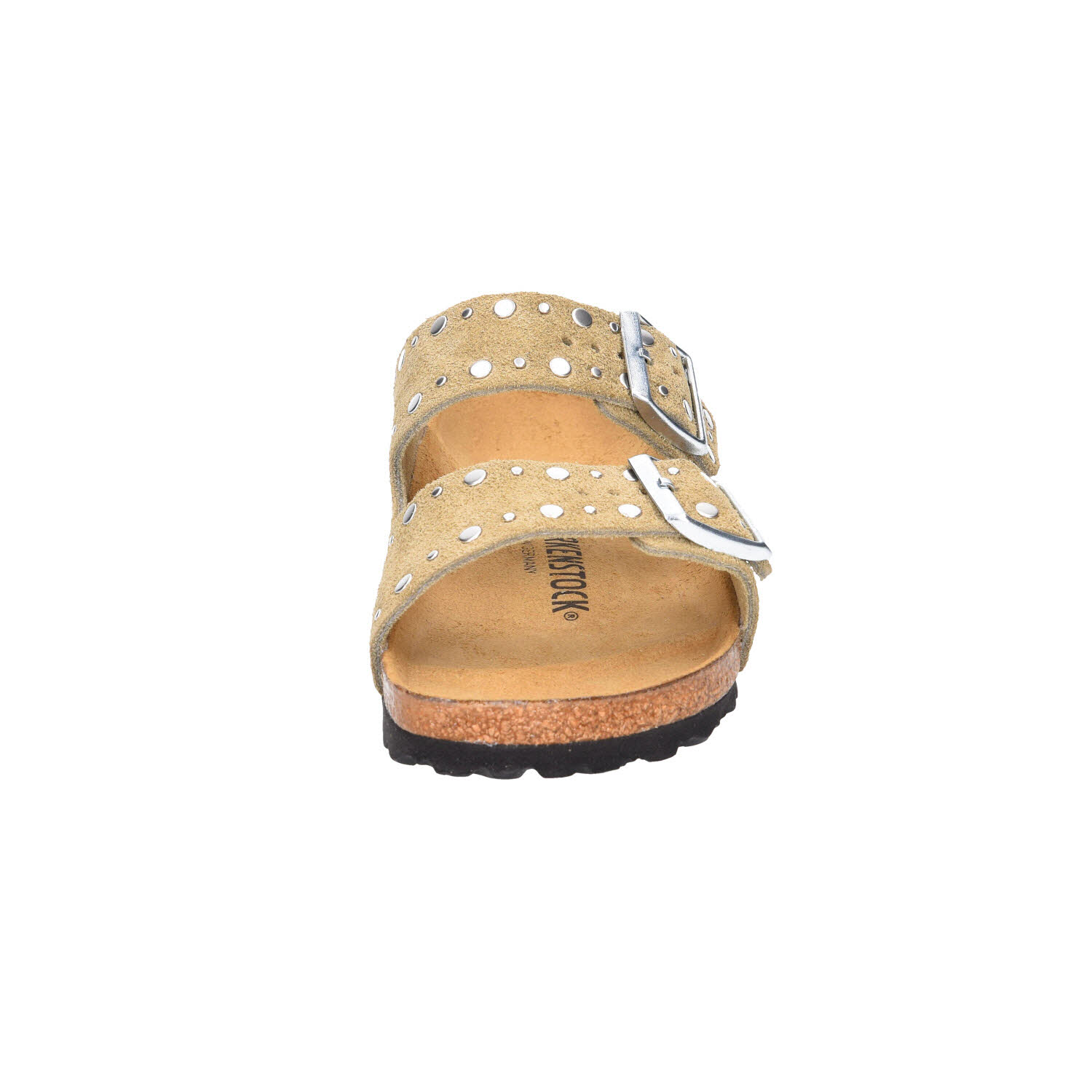 Birkenstock Arizona Rivet LEVE Taupe beige Birkenst schmal