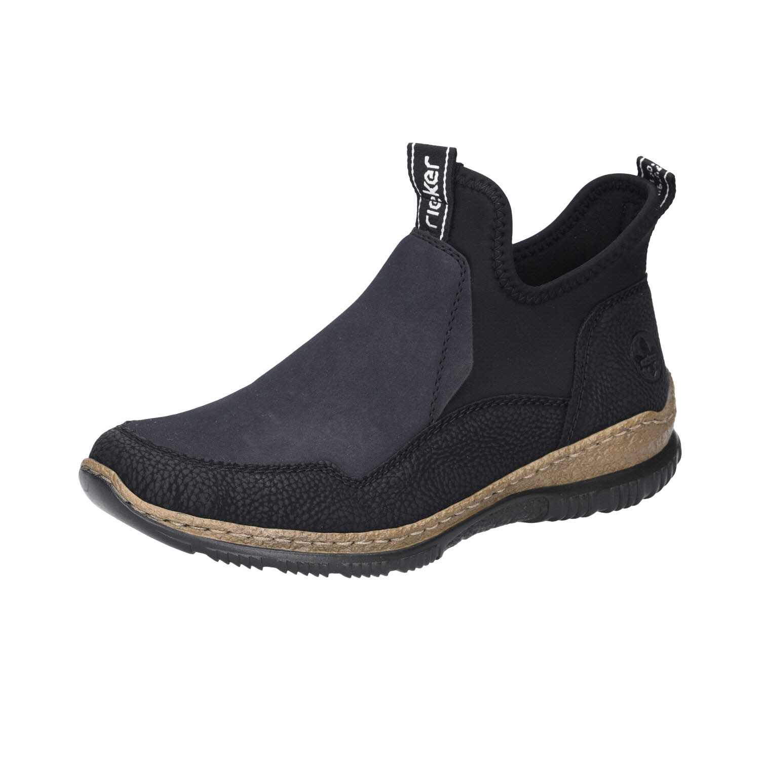 Rieker Kurz Stiefel schwarz Weite F 1/2