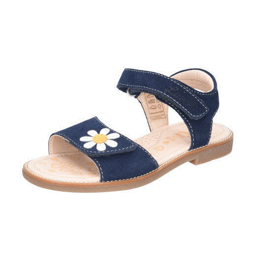 Lurchi ZENZI Weite M Navy Klett blau WMS-Mittel