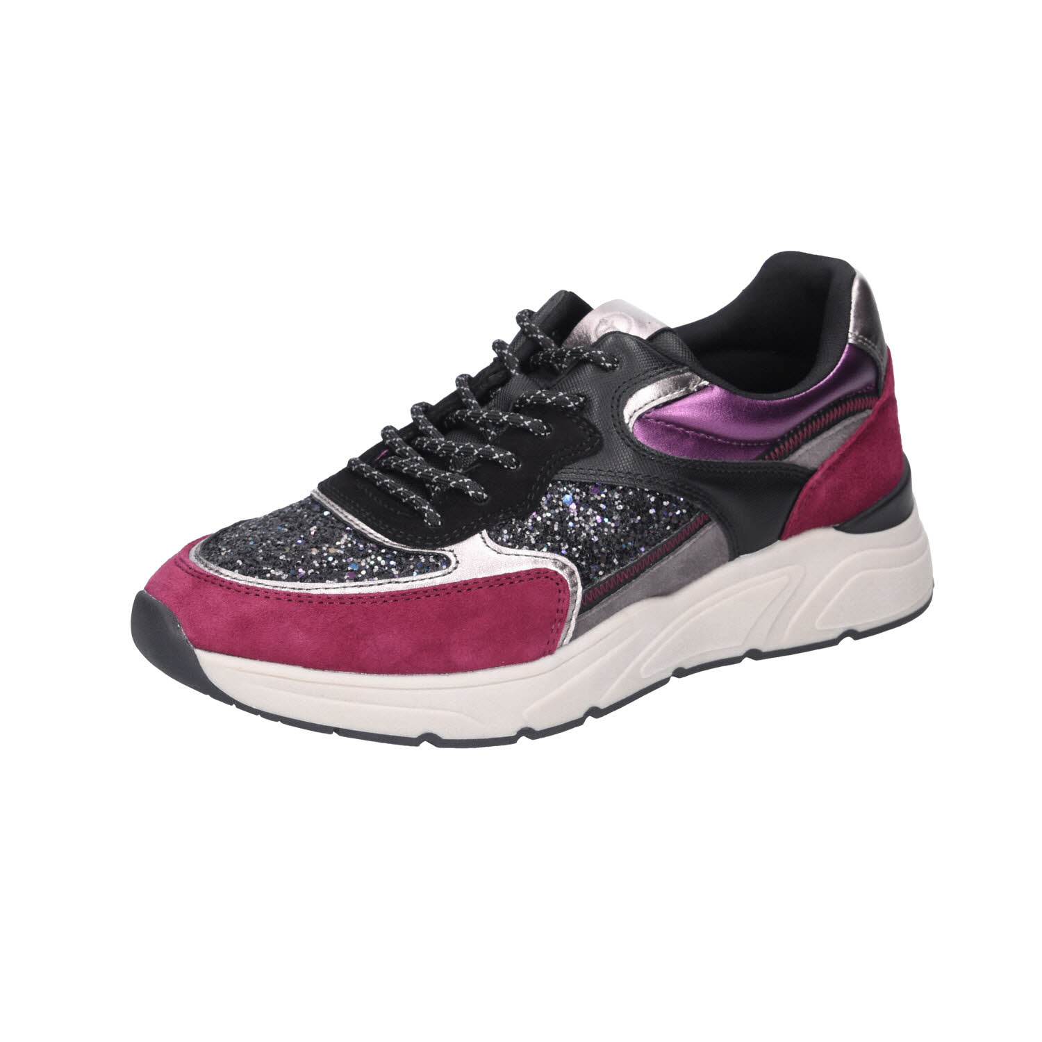 Tamaris Women Lace-up Purple Comb violett