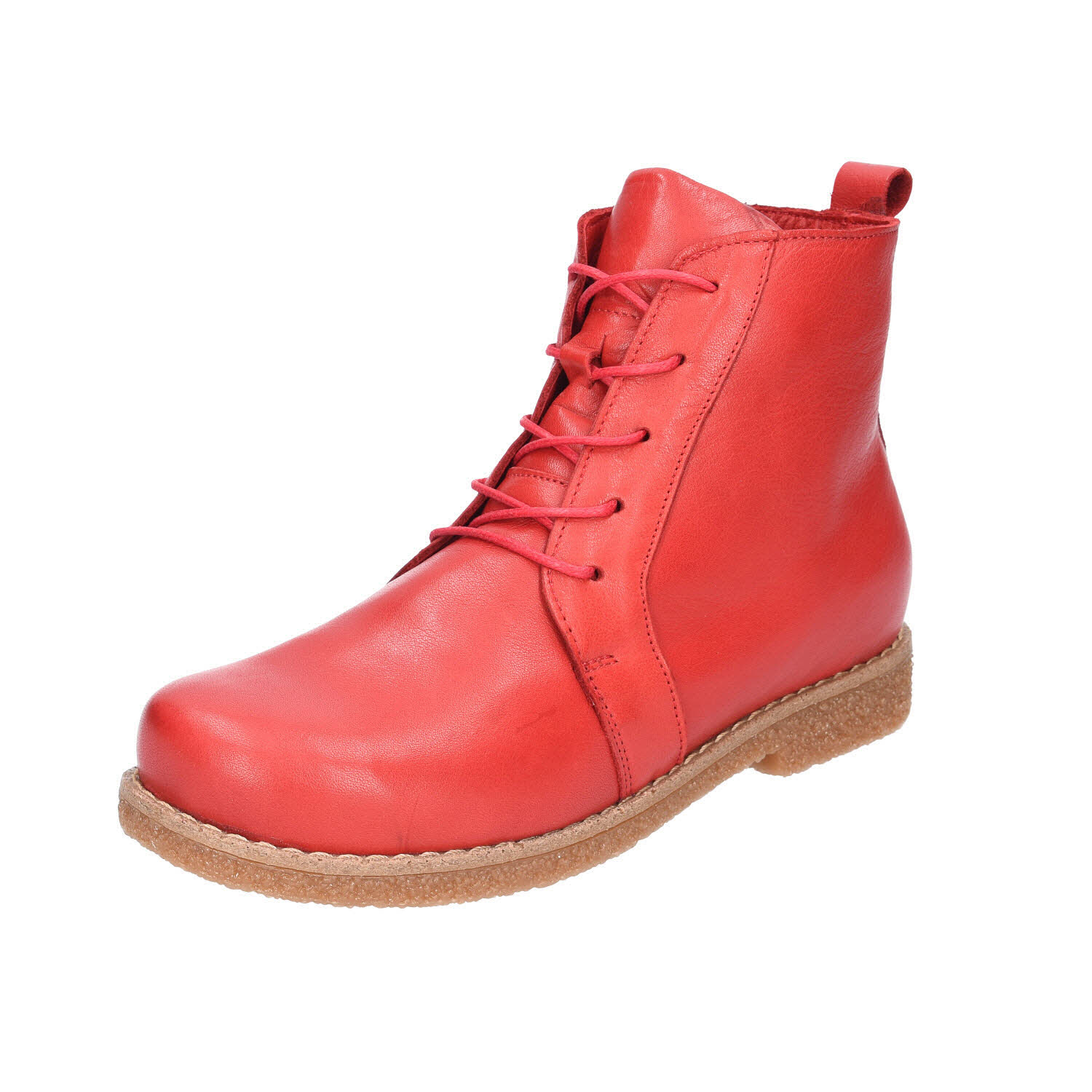 Andrea Conti Bootie Chili rot