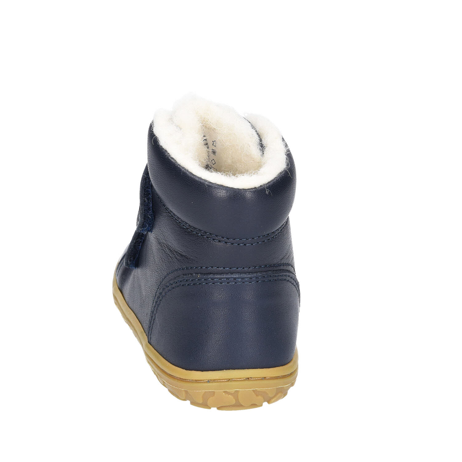 Lurchi NIK warm Barfuß Nappa Navy blau WMS-Mittel Bild 3
