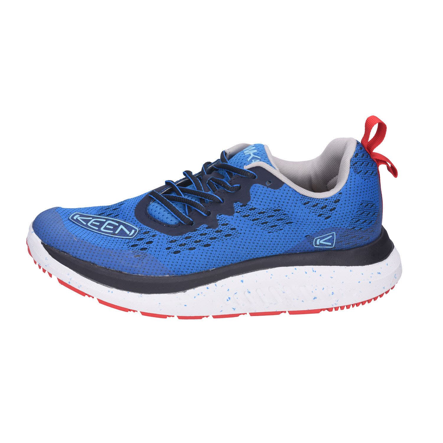 KEEN WK 400 Walking Austern/Red Carpet blau