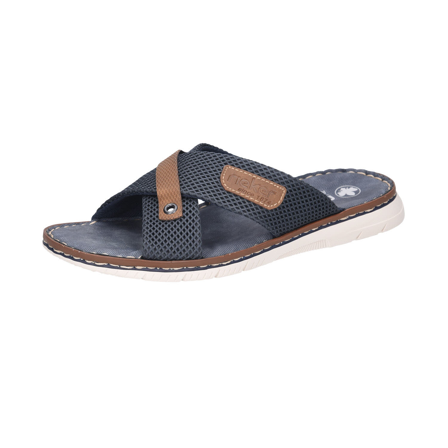 Rieker Pantolette blau