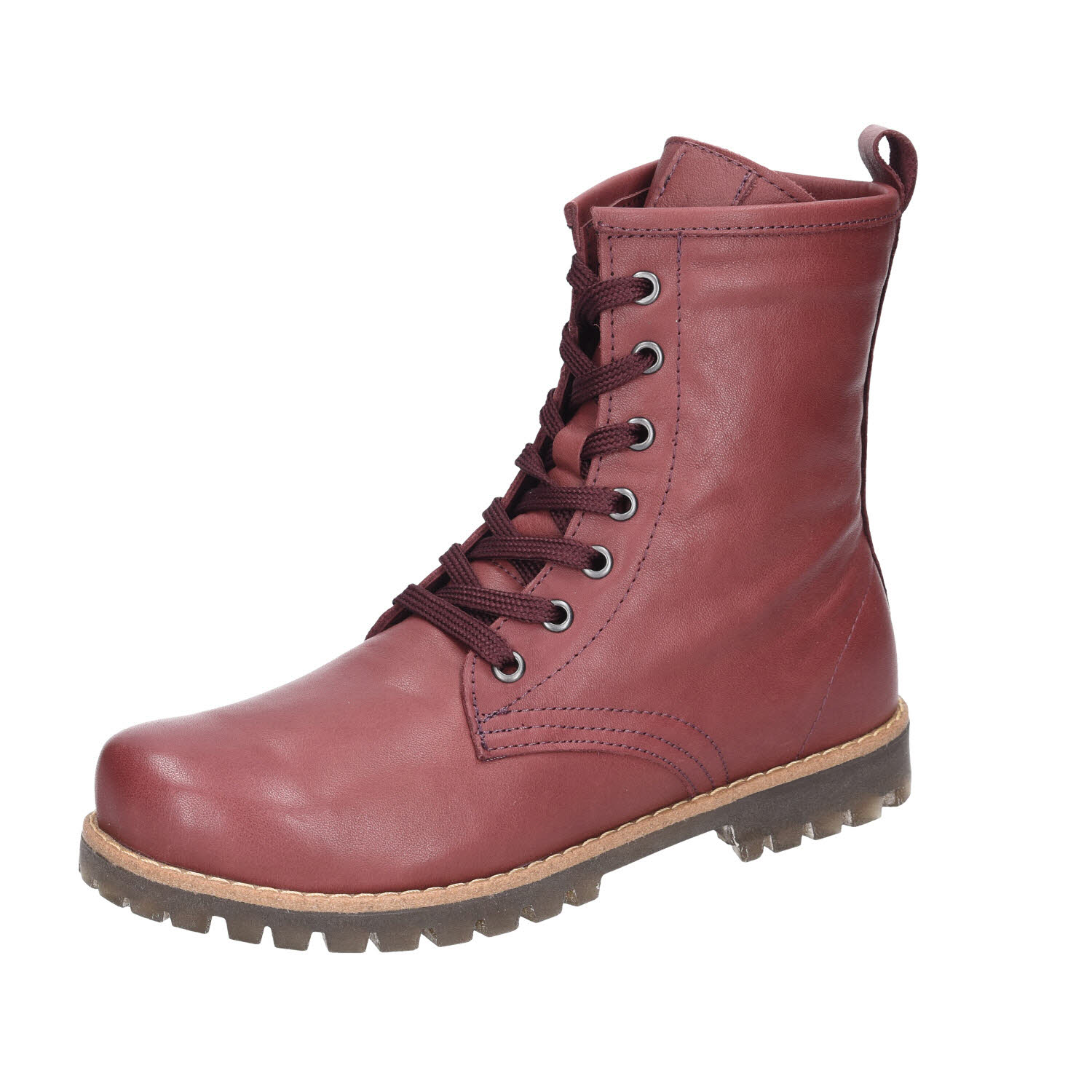 Andrea Conti Schnür Boot rot