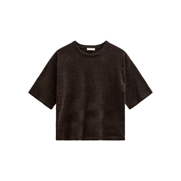 FREE/QUENT Tempo Pullover Chenille Mole braun