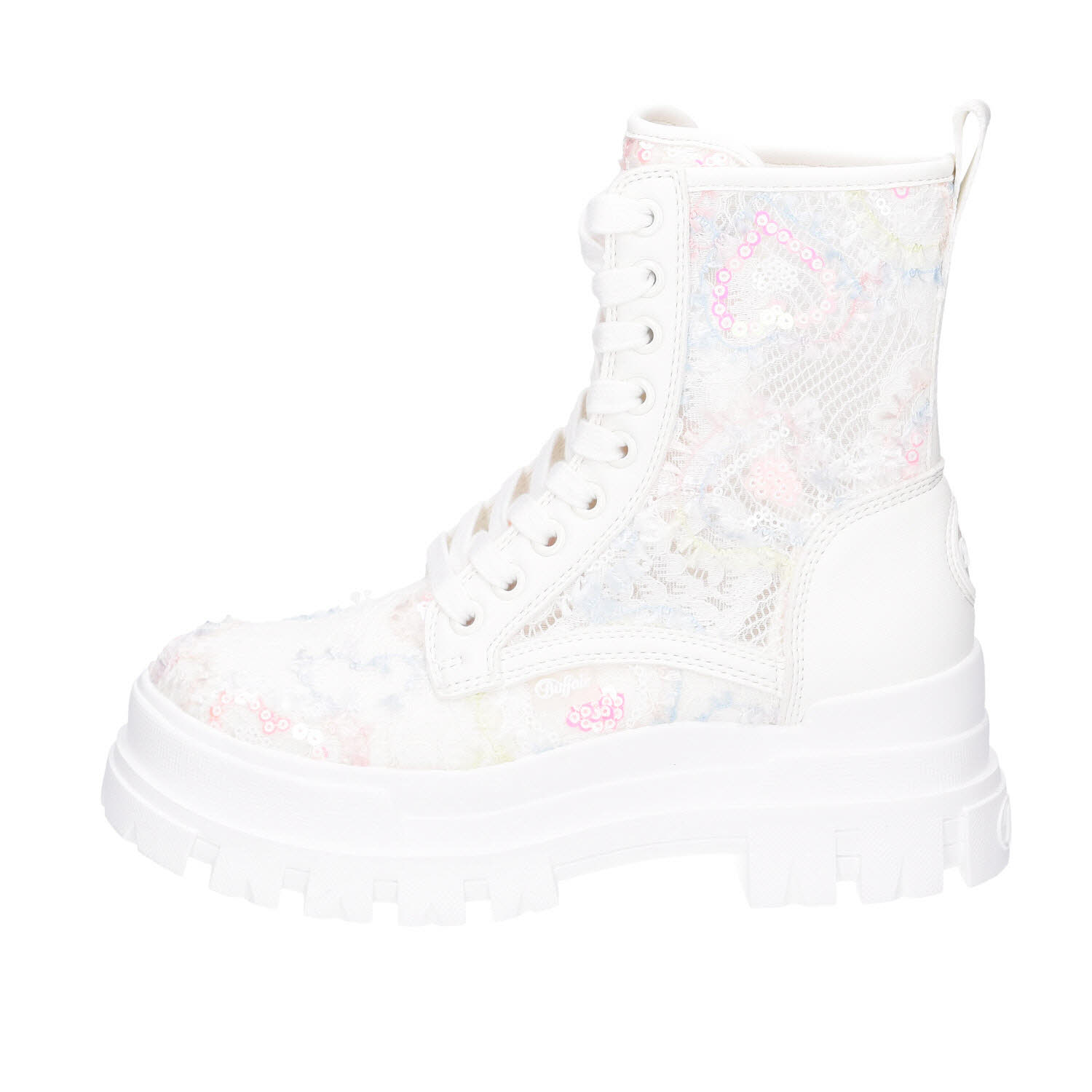 Buffalo Aspha RLD Bloom Boots Vegan White/Rose weiß Bild 2