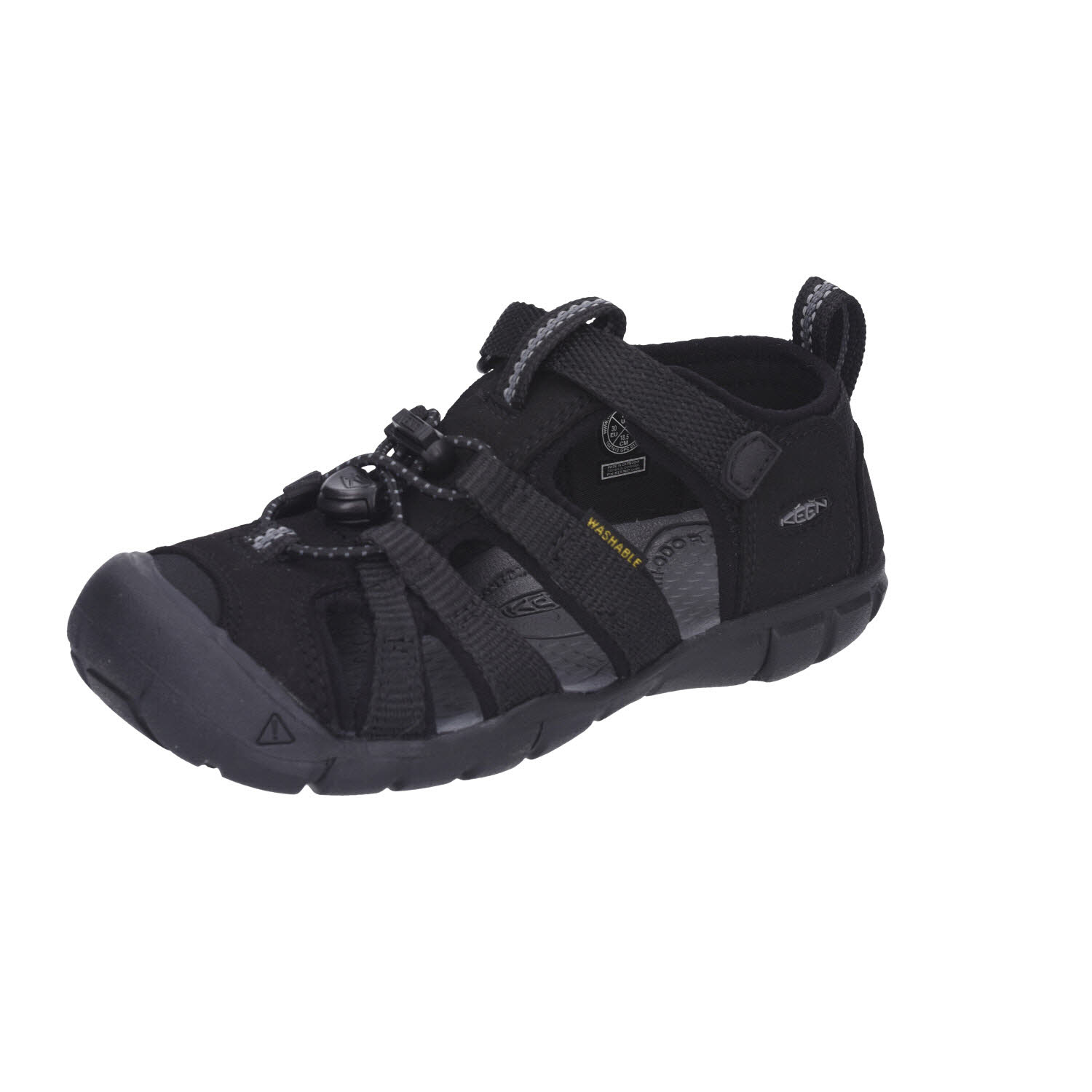 KEEN Seacamp II CNX Kids Black/Grey schwarz