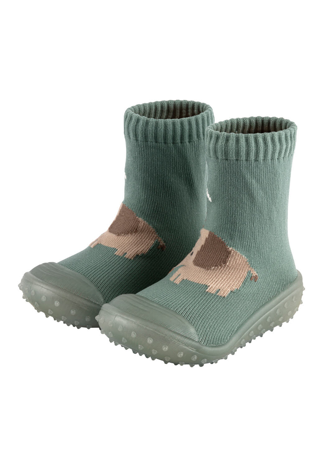 Sterntaler Adventure Socks Elefant Stein grün