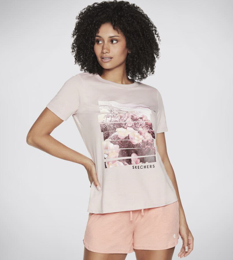 Skechers Dreamy Escape Tee Light Pink pink