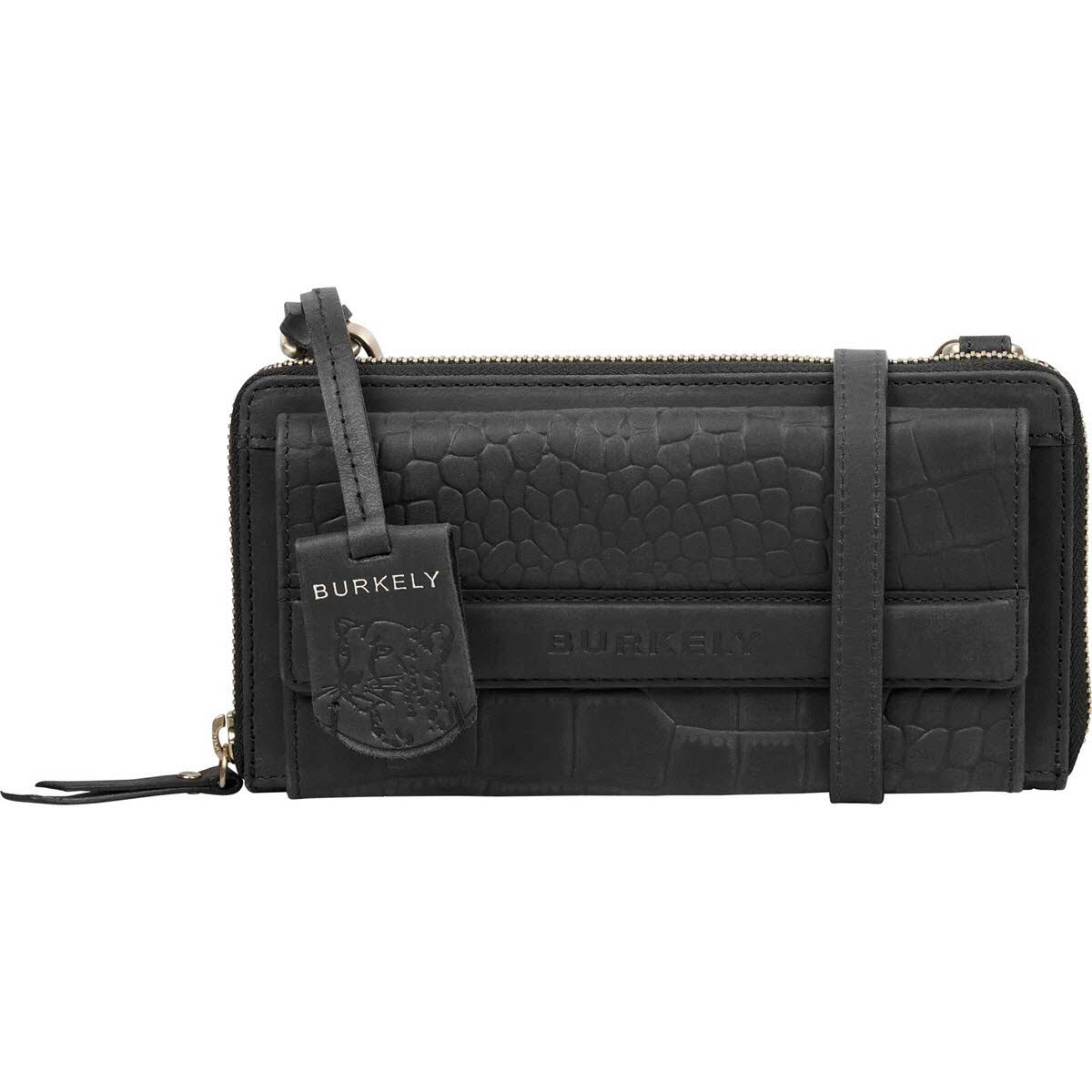 Burkely Casual Cayla Phone Wallet Black schwarz