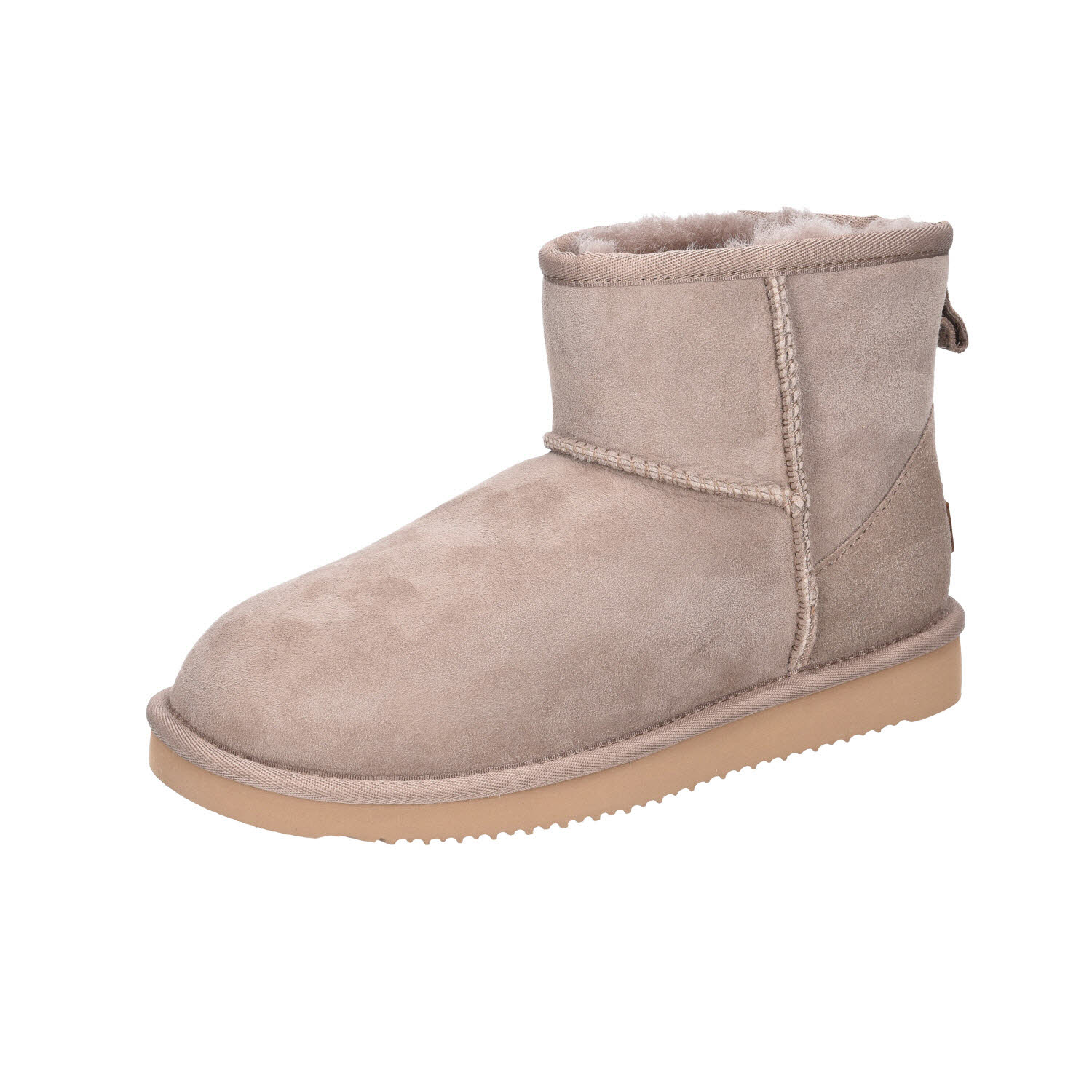MARY & Co. Lammfell Boots Caribou beige