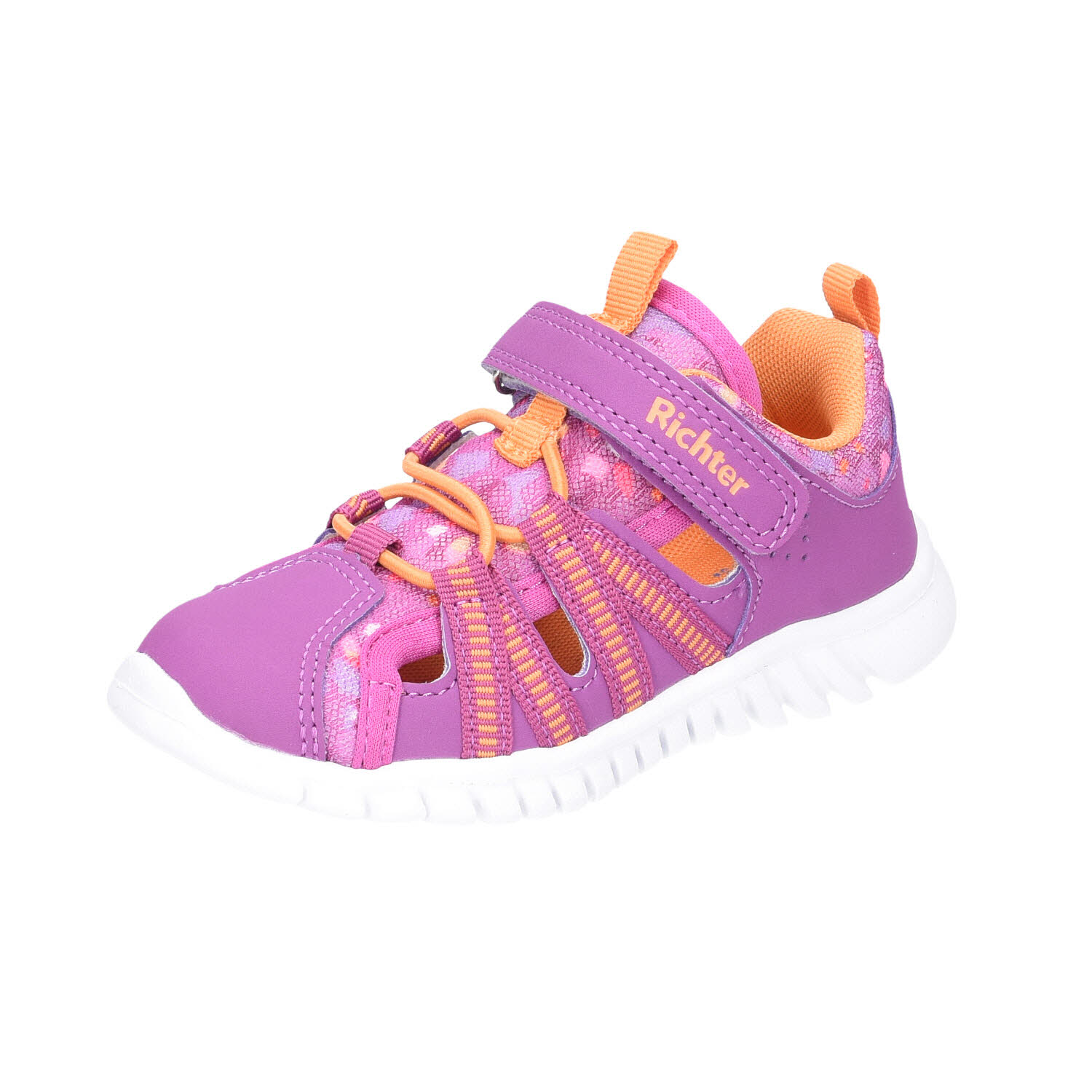 Richter Kinderschuhe Sommerschuh Rosette/Apricot pink WMS-Mittel