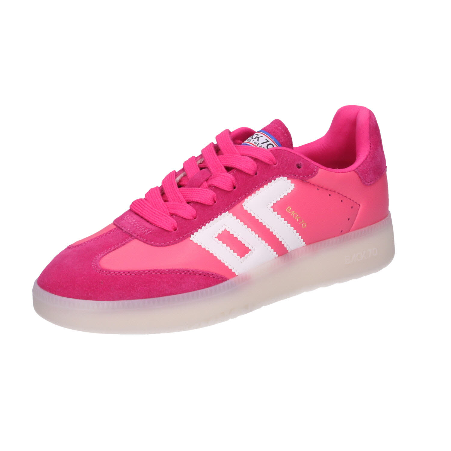 BACK 70 Boston A27 Nappa Suede Fuxia pink