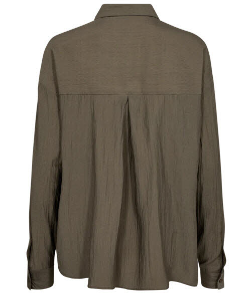 FREE/QUENT Elodie Maxi Bluse Morel braun Bild 2